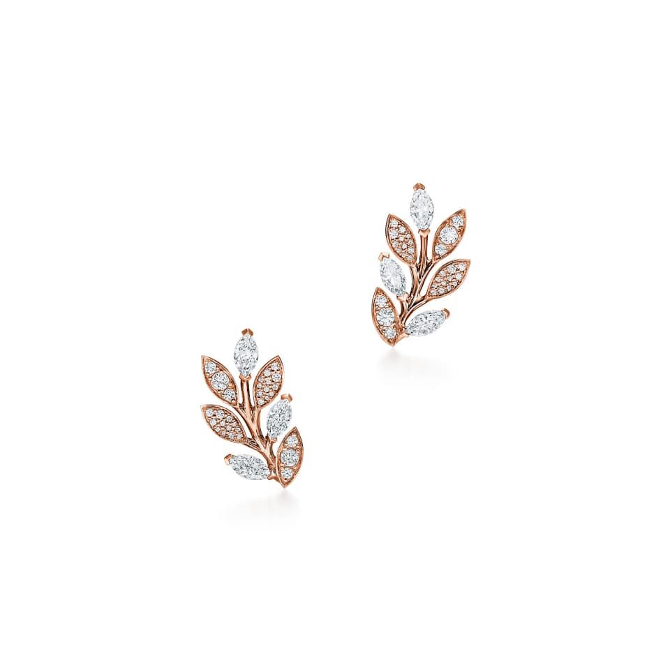 Diamond Vine Climber Earrings
